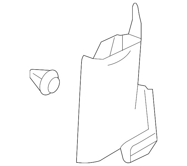 94013SC010LO Деталь UPPER QTR TRIM, LEFT