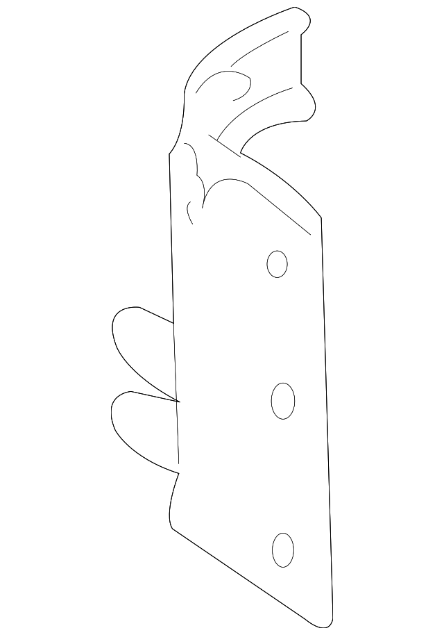 92114-7B000 Деталь CONDENSER ASSY UPPER BRACKET, RIGHT