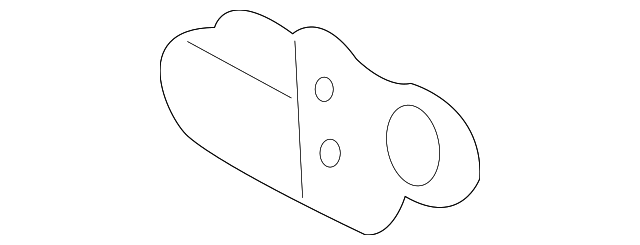 92113-0B000 Деталь CONDENSER ASSY LOWER BRACKET, LEFT