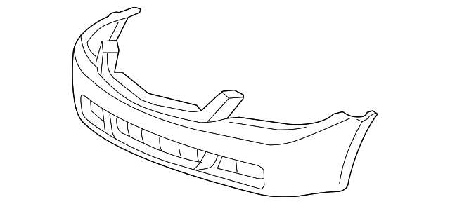 04711-SEC-A90ZZ Деталь FACE, FR. BUMPER (DOT)