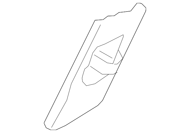 85843-B2000EQ ADJUST COVER, RIGHT