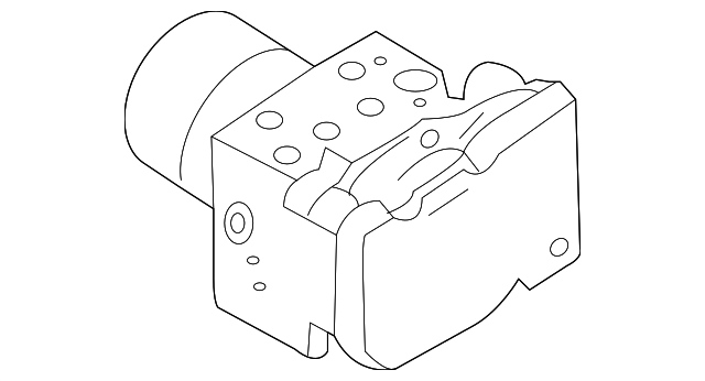 58910-3J900 Деталь ABS CONTROL UNIT