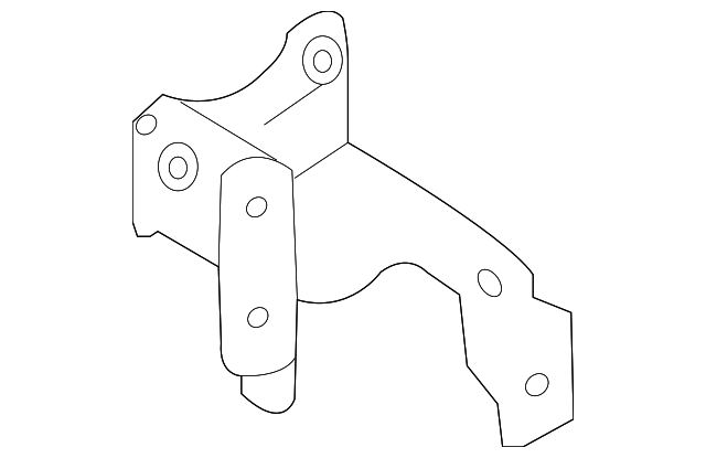 58960-3J300 Деталь ABS CONTROL UNIT BRACKET