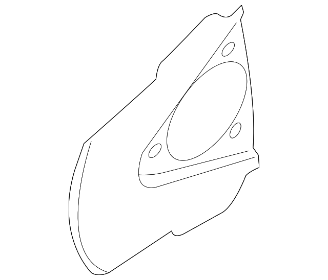 5532182Z00 Деталь SPLASH SHIELD, RIGHT