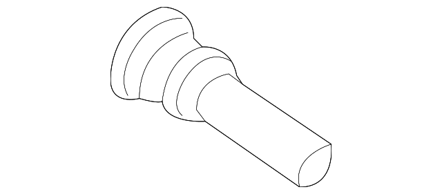4341182Z01 Деталь WHEEL STUD, LEFT