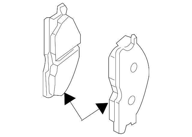 5521082Z00 Деталь BRAKE PADS