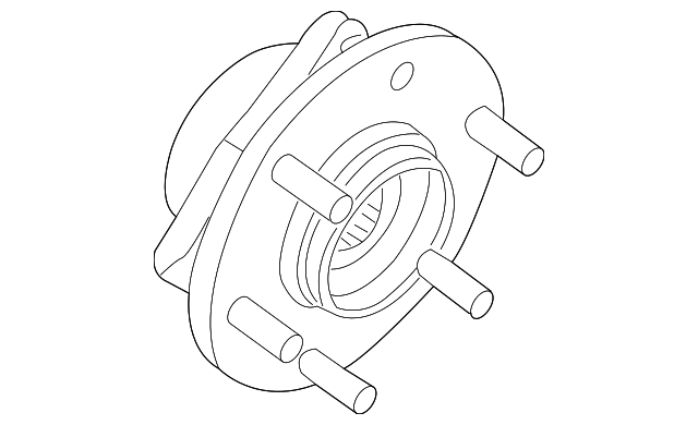 4342082Z30 Деталь HUB ASSY, RIGHT