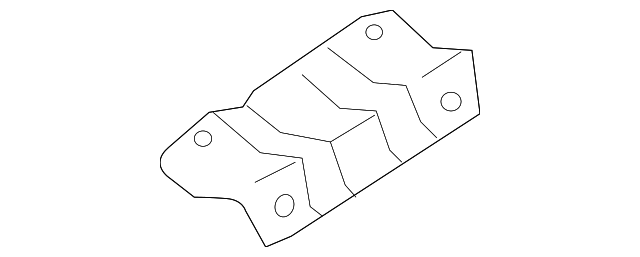 71378-3W000 Деталь CROSSMEMBER MOUNT BRACKET, RIGHT