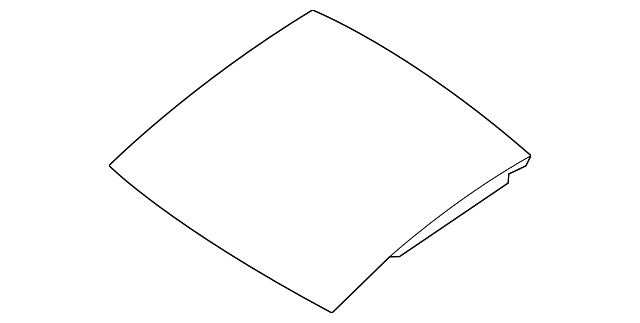 81611-3W000 Деталь SUNROOF GLASS