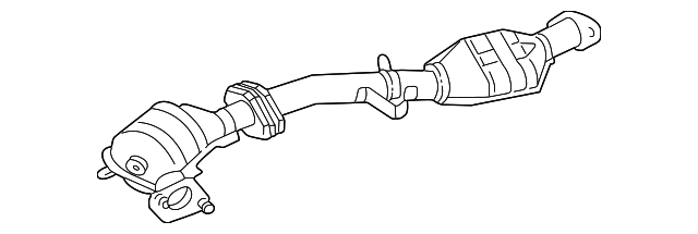 44110FA071 Деталь CONVERTER & PIPE