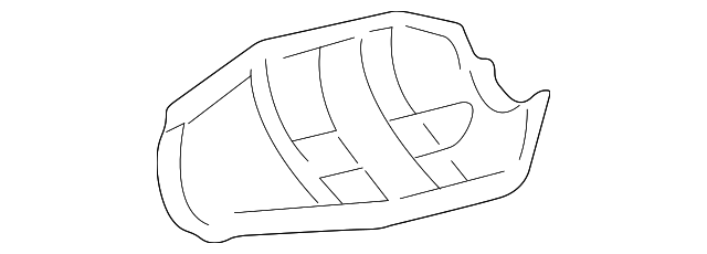 44137FA000 Деталь CONVERTER SHIELD