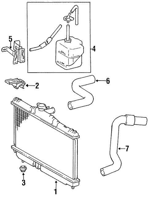 Celica RADIATOR & COMPONENTS 3