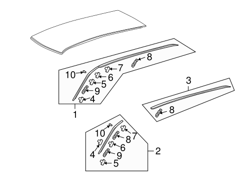 Outlander EXTERIOR TRIM - ROOF 2