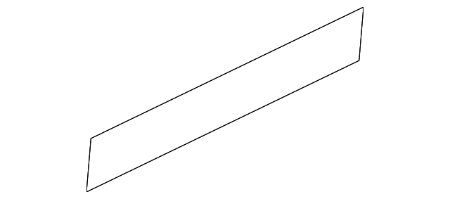 1CH92WS2AB Деталь SIDE MOLDING, RIGHT
