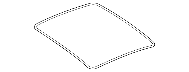 222-783-02-96 Деталь GLASS OUTER SEAL