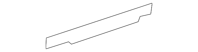 222-782-00-00 Деталь SUNROOF ASSY COVER, LEFT
