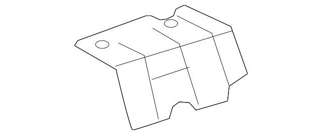 222-787-00-42 Деталь SUNROOF ASSY FRONT BRACKET, LEFT