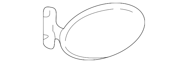 ZZC0-42-410 Деталь FUEL DOOR