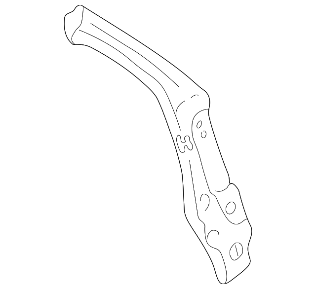 EF91-71-44XB Деталь REAR PILLAR, LEFT