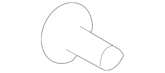 85325-21000-WK COWL TRIM CLIP, RIGHT