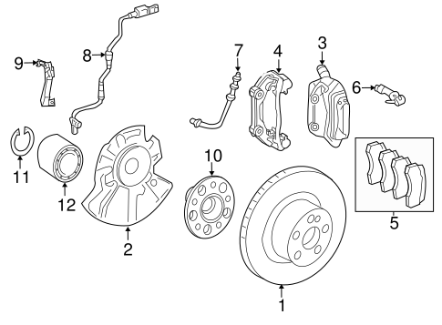 E550 FRONT BRAKES