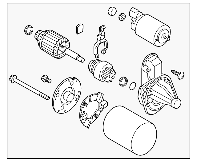 36100-2B500 Деталь STARTER