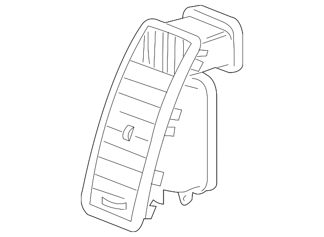 ZZCB-64-71X-03 Деталь LOWER DUCT, RIGHT