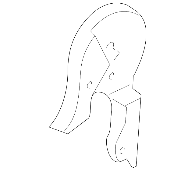 89045-1U130VA Деталь RECLINE COVER, RIGHT