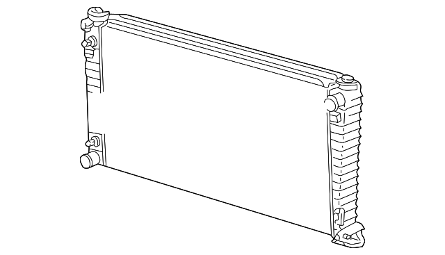 F75Z8005GA Деталь RADIATOR ASSY