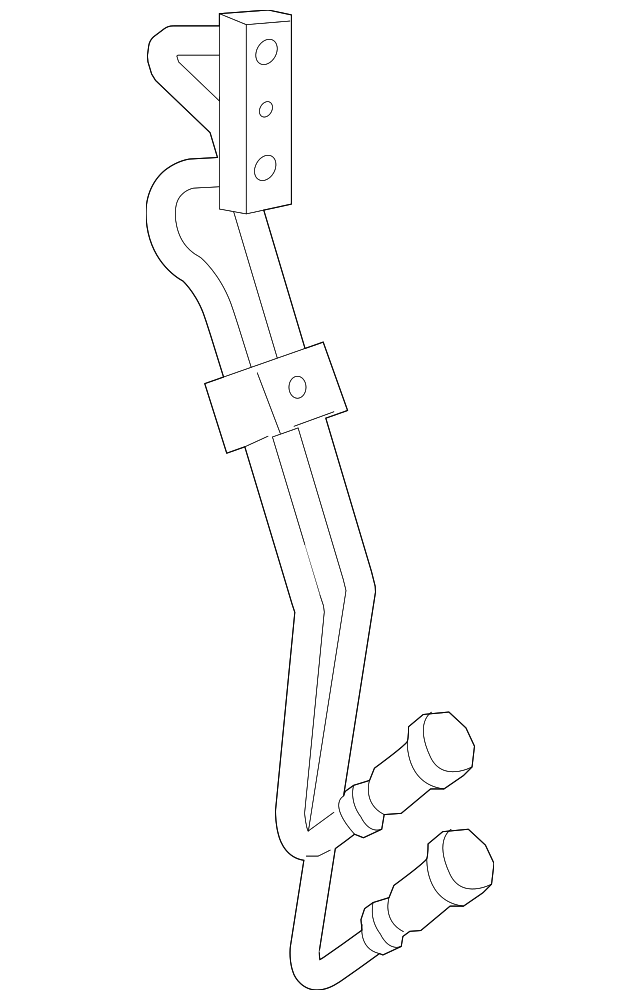 68143893AA Деталь OIL COOLER TUBE