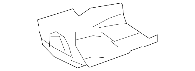 21668001408L38 Деталь FRONT CARPET, RIGHT