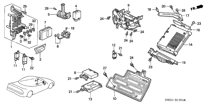 NSX CONTROL UNIT (2)