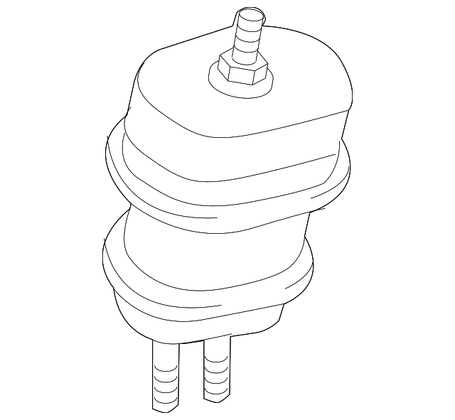 12361-38210 FRONT MOUNT, LEFT