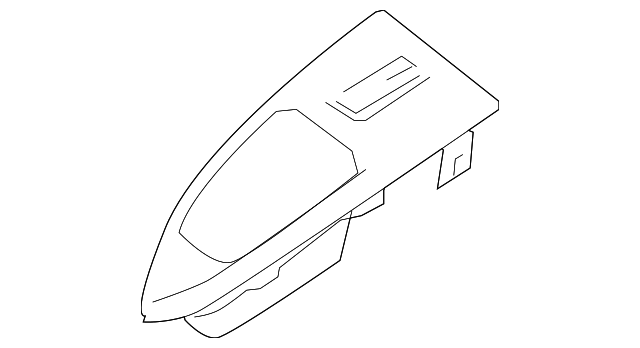 83750-3L000-WK Деталь ASHTRAY, LEFT