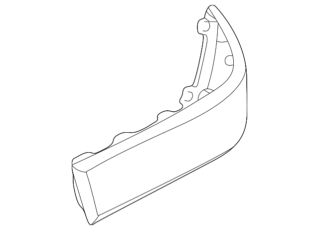 2048800205 Деталь TRIM COVER, LEFT