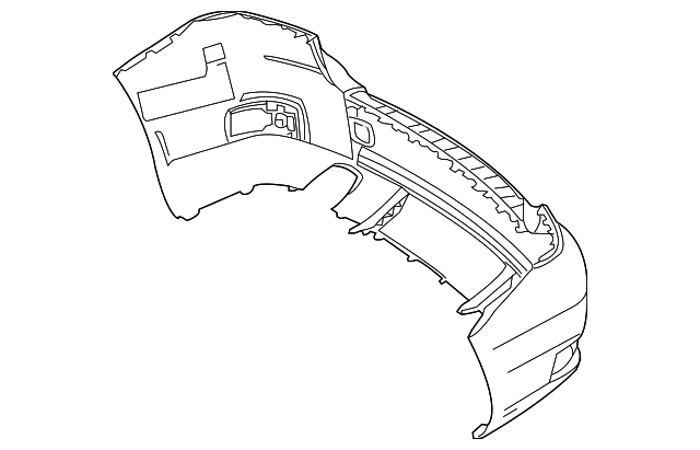 204-880-49-40-9999 Деталь BUMPER COVER