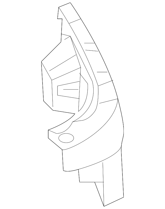 204-885-23-65 Деталь ENERGY ABSORBER, LEFT