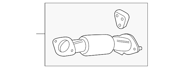 28610-3W550 Деталь FRONT PIPE