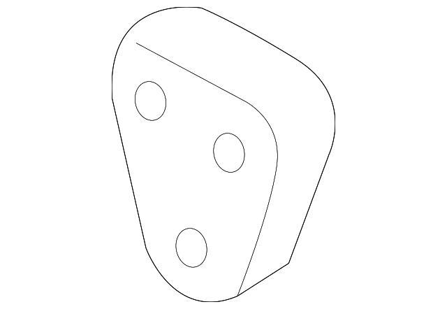 28780-1K000 Деталь FRONT PIPE HANGER