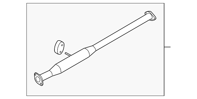 28650-3W750 Деталь CENTER PIPE