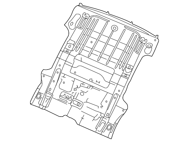 55360815AA Деталь REAR FLOOR PAN