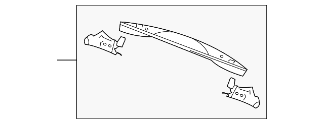 68004029AA Деталь CROSSMEMBER ASSY