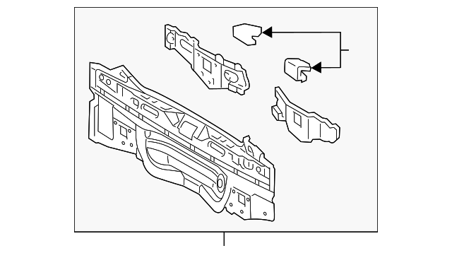 58307-47080 REAR BODY PANEL