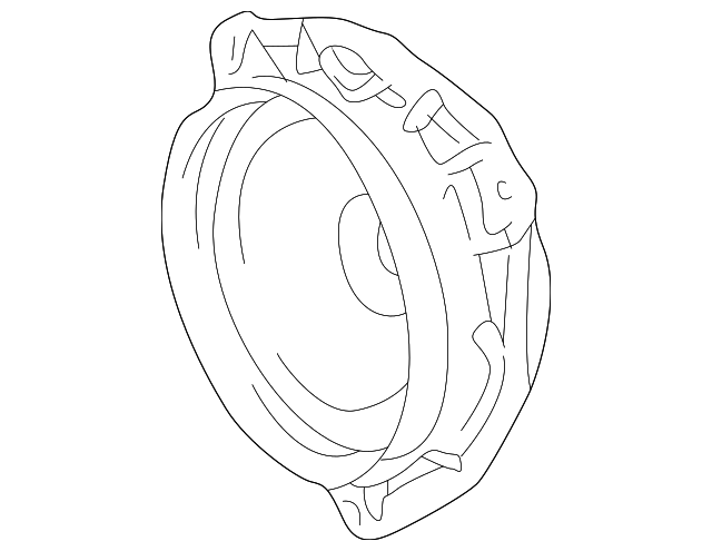86160-47040 Деталь FRONT DR SPEAKER, LEFT