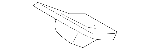 58165-0D020 Деталь FRONT FLOOR PAN HOLE COVER, RIGHT