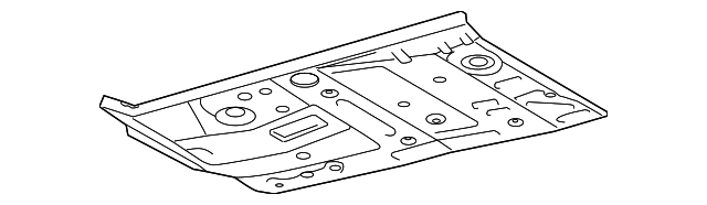 58111-52271 Деталь FRONT FLOOR PAN, RIGHT