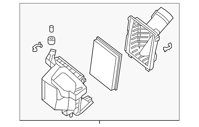 165001MC0F AIR CLEANER ASSY, LEFT