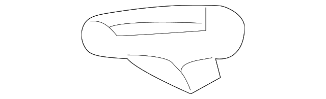 85235-25000-YL Деталь SUNVISOR RETAINER, RIGHT