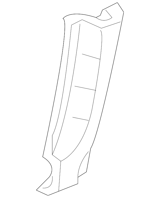 XL3Z18268B75AA Деталь LOWER REINF, LEFT