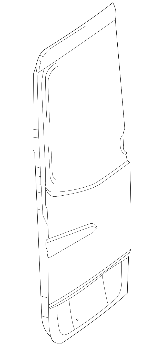 9067400305 Деталь DOOR SHELL, RIGHT